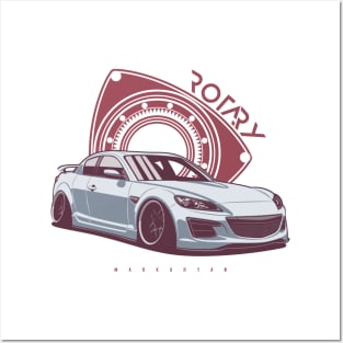 Rotary RX8 Posters and Art